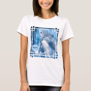 Beauty Snow Queen im Winter Wonderland gefroren T-Shirt