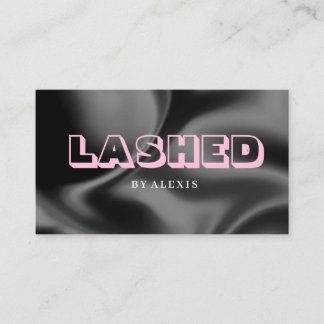 Beauty Studio Lashed Business Card Visitenkarte