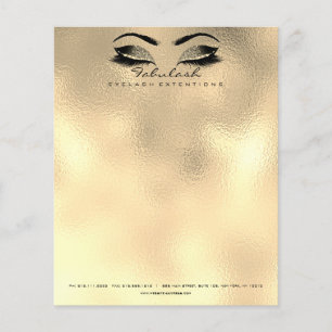 Beauty Studio Lashes Makeup Stylist Flyer