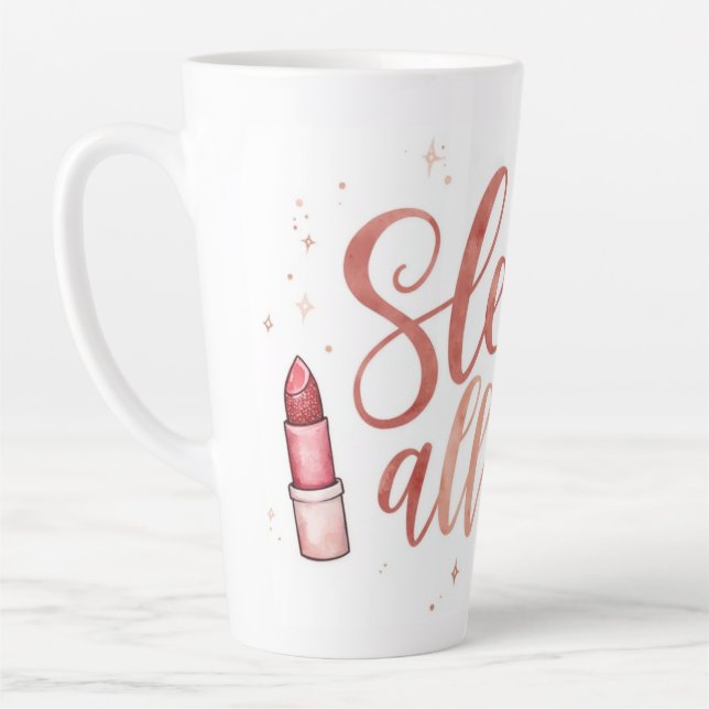 Beauty themed Latte Mugs Milchtasse (Links)