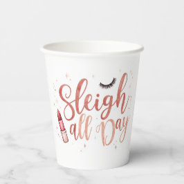 beauty themed paper cups pappbecher