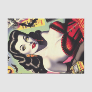 Beauty Vampire Button-up Seidenpapier