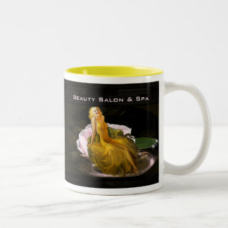 Beauty Wellness-Center 1 - Tasse, Cup Zweifarbige Tasse