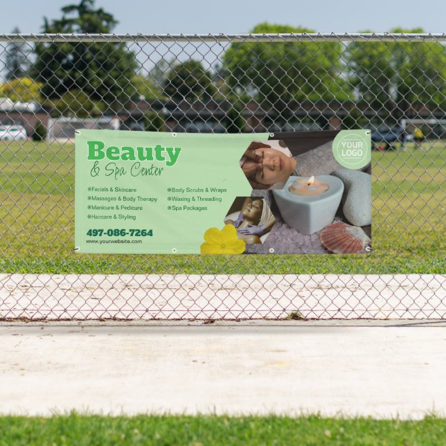Beauty Wellness-Center Center Benutzerdefinierter  Banner (Insitu)