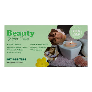 Beauty Wellness-Center Custom Glossy Poster
