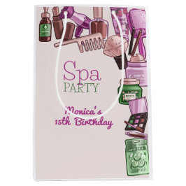 Beauty Wellness-Center Geburtstagsparty Mittlere Geschenktüte