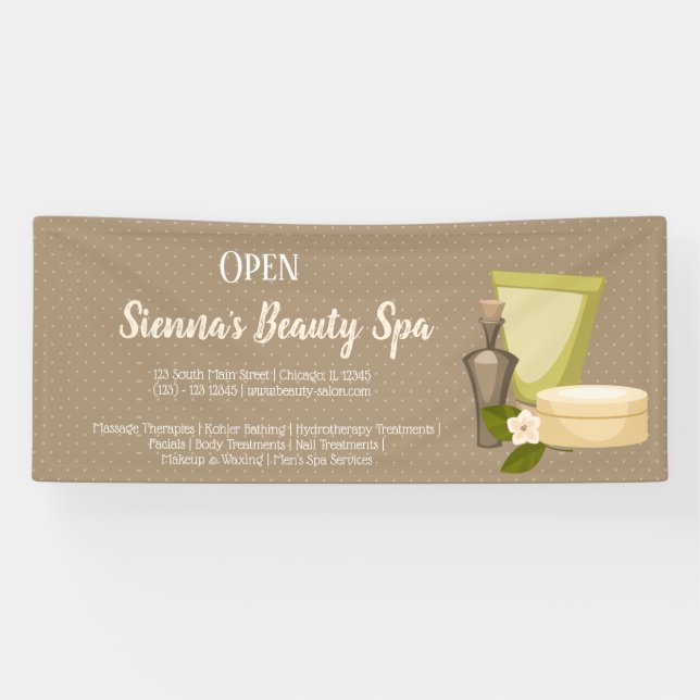 Beauty Wellness-Center Salon Banner (Horizontal)