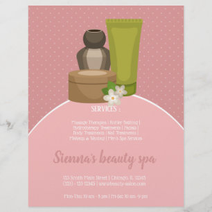 Beauty Wellness-Center Salon Flyer