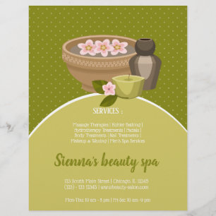Beauty Wellness-Center Salon Flyer