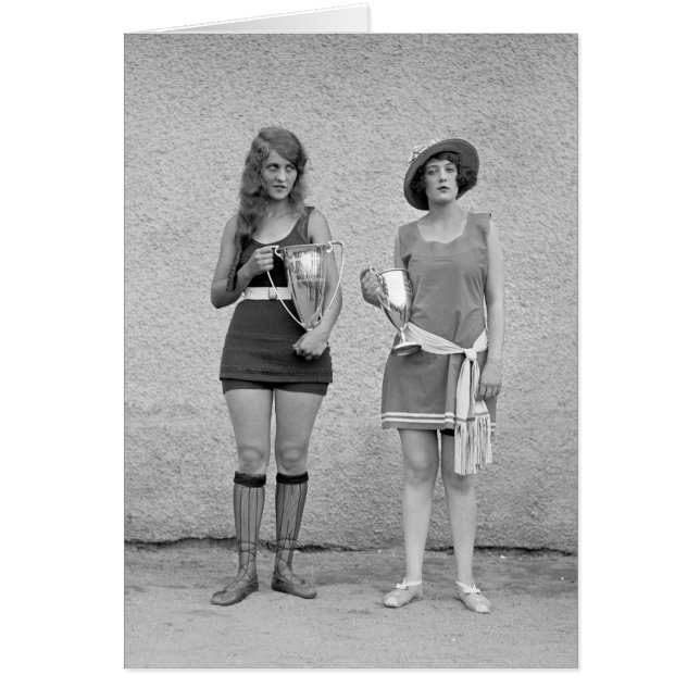 Beauty-Wettbewerb "Badegewässer", 1922 (Vorne)