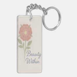 Beauty Within — Key chain Schlüsselanhänger