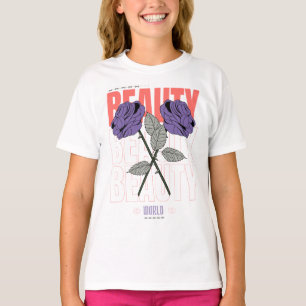 Beauty World Shirt - Gothic Rose Ästhetisches Desi