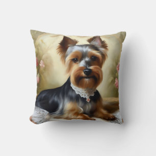 Beauty Yorkshire Terrier Niedlich Kissen