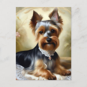Beauty Yorkshire Terrier Niedlich Postkarte