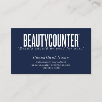 Beautycounter Consultant Business Card Visitenkarte