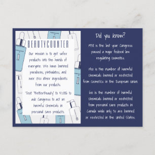 Beautycounter Postkarte
