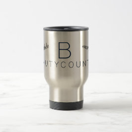 Beautycounter Reise-Tasse Reisebecher
