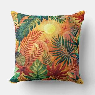 Beautyful Tropical  Pattern  Design Kissen