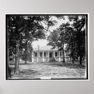 Beauvoir, Zuhause von Jefferson Davis bei Biloxi, Poster