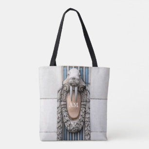 Beaux Arts Walrus Skulptur Custom Monogram