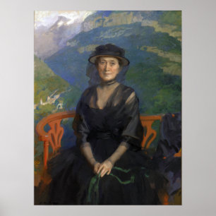 Beaux - Porträt von Mrs. Addison C. Harris Poster