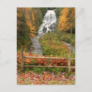 Beaver Brook Falls Colebrook Postkarte