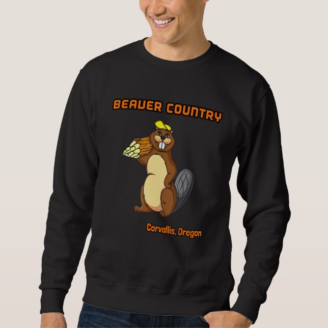 Beaver Country Corvallis Oregon Staat Uni Beav Sweatshirt (Vorderseite)
