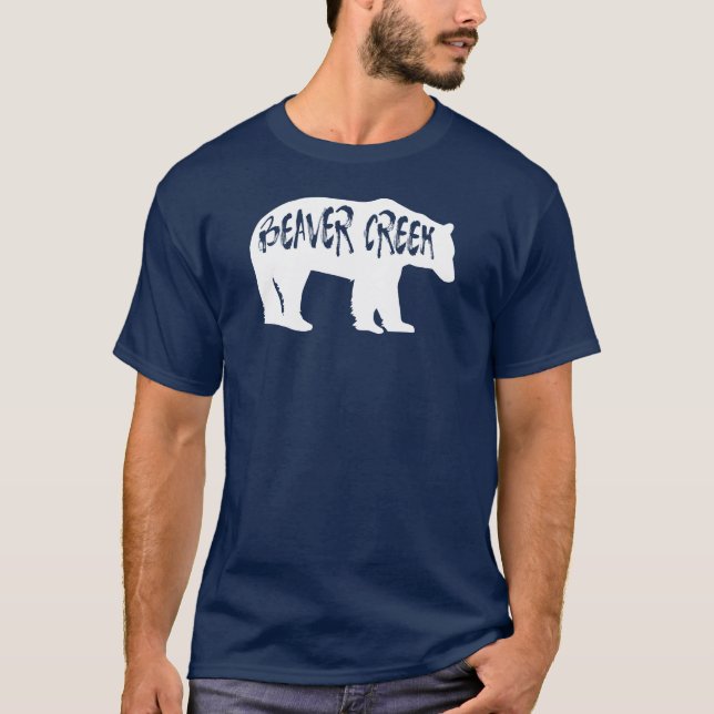 Beaver Creek Colorado Bear T-Shirt (Vorderseite)