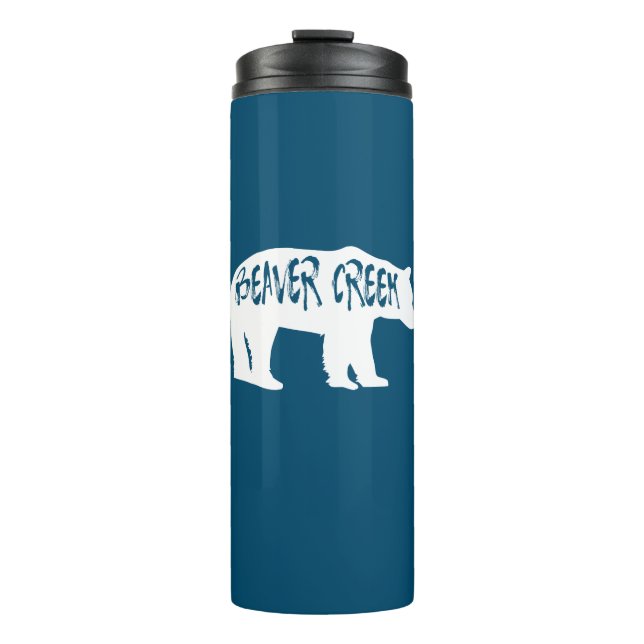 Beaver Creek Colorado Bear Thermosbecher (Vorderseite)