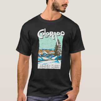 Beaver Creek Colorado Berg Staat Rocky Mountai T-Shirt