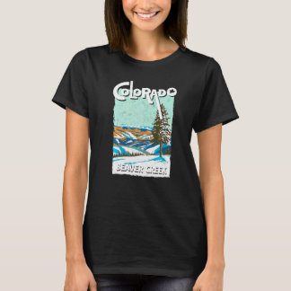 Beaver Creek Colorado Berg Staat Rocky Mountai T-Shirt
