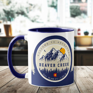 Beaver Creek Colorado Flag Berg Souvenir Tasse