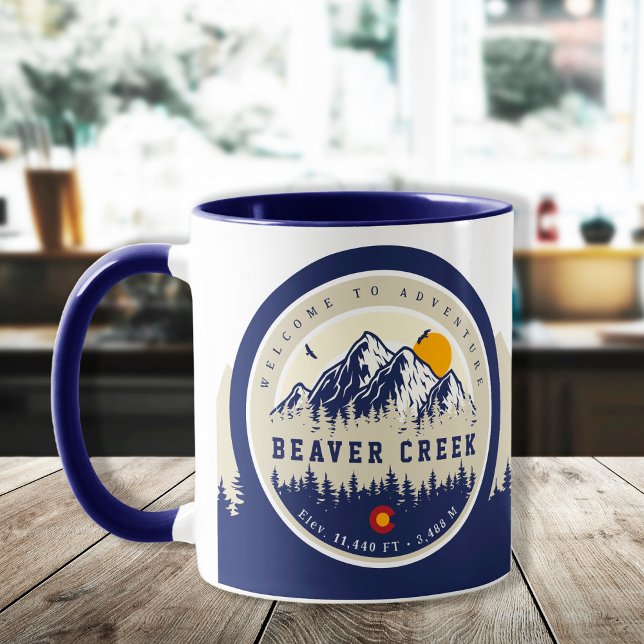 Beaver Creek Colorado Flag Berg Souvenir Tasse (Von Creator hochgeladen)