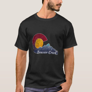 Beaver Creek Colorado Flagge Inspiriert T-Shirt