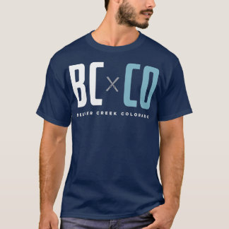 Beaver Creek Colorado Grafik Ski T-Shirt