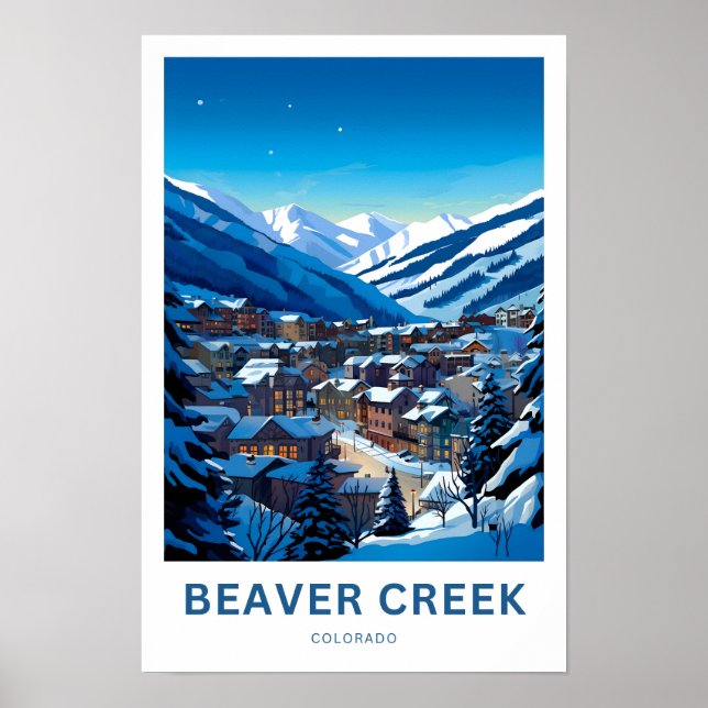 Beaver Creek Colorado Reisedrucke Poster (Vorne)