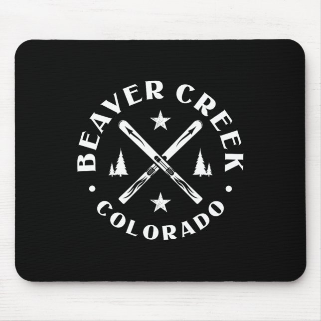 Beaver Creek Colorado Skifahren Ski Mousepad (Vorne)