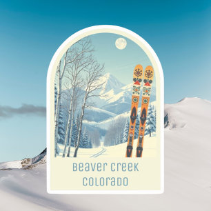 Beaver Creek Colorado Skigebiet-Souvenir Aufkleber