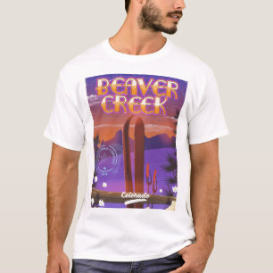 Beaver Creek Colorado Skiposter T-Shirt