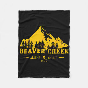 Beaver Creek Colorado Usa Skigebiet Alpin Skifahre Fleecedecke