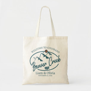 Beaver Creek Colorado Wedding Welcome Tote Bag Tragetasche