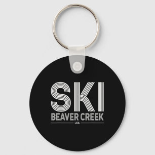 Beaver Creek Ski Resort Usa Rocky Mountains amerik Schlüsselanhänger