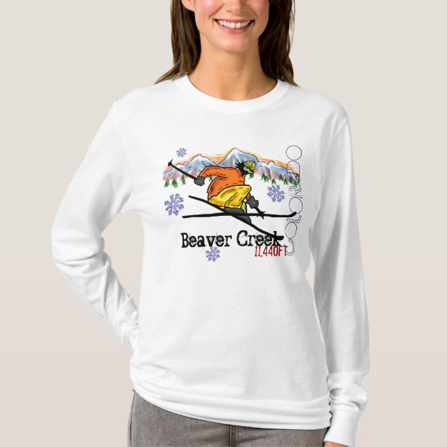 Beaver Creekskigebirgsaufzug Hoodie T-Shirt (Vorderseite)