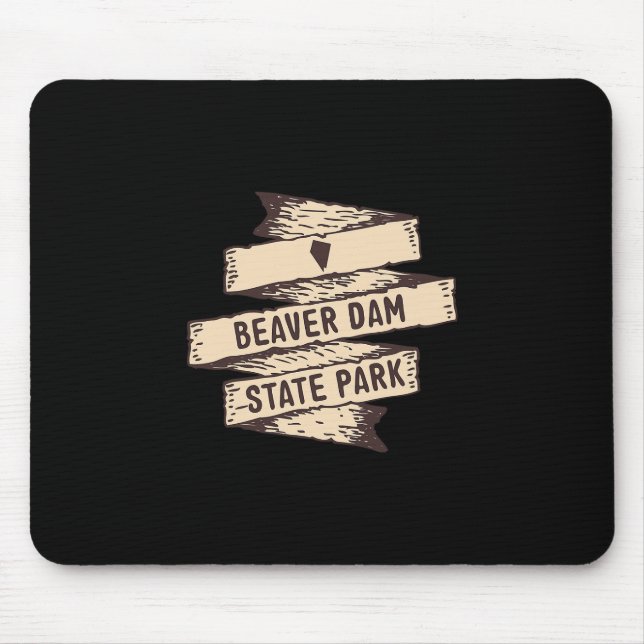Beaver Dam State Park Nevada Nv Holzschild Urlaub Mousepad (Vorne)