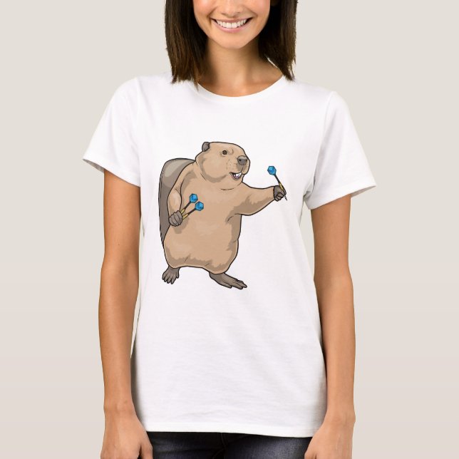Beaver Darts Dart T-Shirt (Vorderseite)