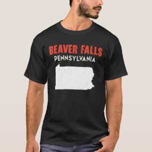 Beaver Falls Pennsylvania USA Staat America Travel T-Shirt