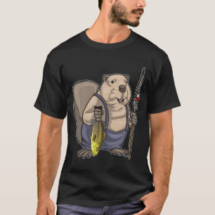 Beaver Fisher Fish T-Shirt
