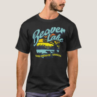 Beaver Lake Ozark Mountains Arkansas Retro Vintage