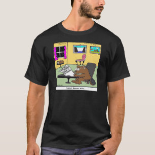 Beaver Living Wills Rick London Funny T-Shirt