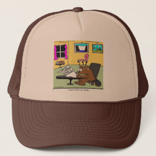 Beaver Living Wills Rick London Funny Truckerkappe